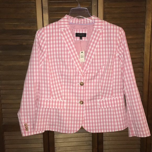 Talbots Jackets & Blazers - Talbots gingham jacket